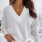 CRIPES - Schicker Pullover mit V-Ausschnitt