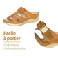 Cripes Sandales à Semelles Compensées Peep-Toe