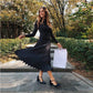 Jimena | Houd contact met midi-jurk