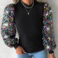 Veala | Modieuze Paillettenmouw Dames Sweater voor 2024