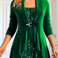 Top met patchwork en ruches
