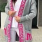 LOU-ANN - GILET LONG ÉLÉGANT |