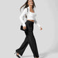 Sinfonia™ Comfort ontmoet moeiteloze stijl in een casual broek met hoge taille
