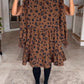 Jurk met Luipaardprint Annabelle