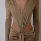 Elisa | Comfy V Hals Lange Mouwen Jurk