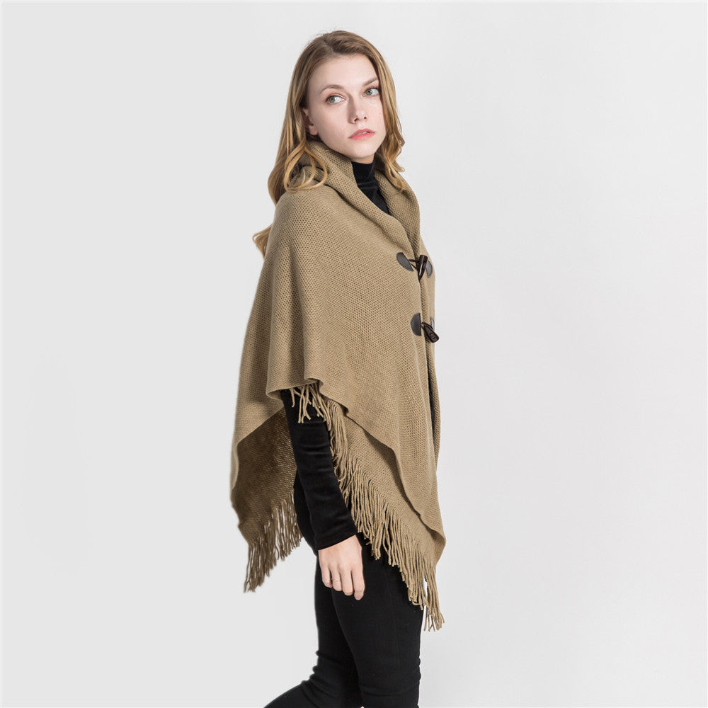 CRIPES - Lockerer Poncho-Schal