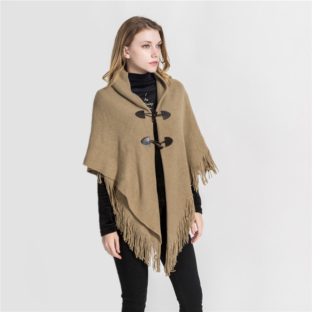 CRIPES - Lockerer Poncho-Schal