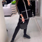 Contrast Coat met rits