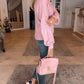 Hippe cardigan met lantaarnmouwen