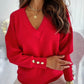 CRIPES - Schicker Pullover mit V-Ausschnitt