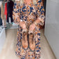 Maxi Jurk met V-hals Quincy