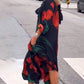 Lange Jurk met bloemenprint