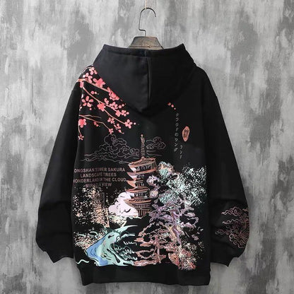 KoiPond™ Japans Landschap Hoodie