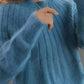 Cripes Pull en tricot doux de couleur unie