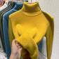 CRIPES Rollkragenpullover - Merino Wolle und Fleece-Futter