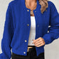 Effen Cardigan met knopen