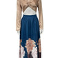 LaRosa™ - Bedrukte rok & crop top set