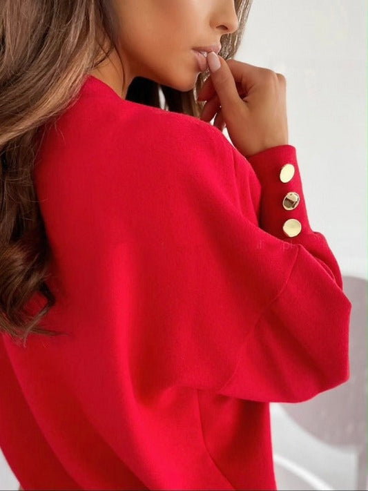 CRIPES - Schicker Pullover mit V-Ausschnitt