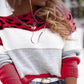 CRIPES - Jaguar-Pullover mit Patchwork