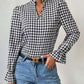 Top met leuke zwart-witte print