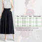 Pantalon à taille haute et à jambes larges