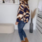Herfstblouse met V-hals