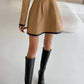 Maud | Comfy Lange mouw taille jurk