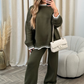 Marco Filati™ - Dames Luxe Gebreide Trui en Broek Set