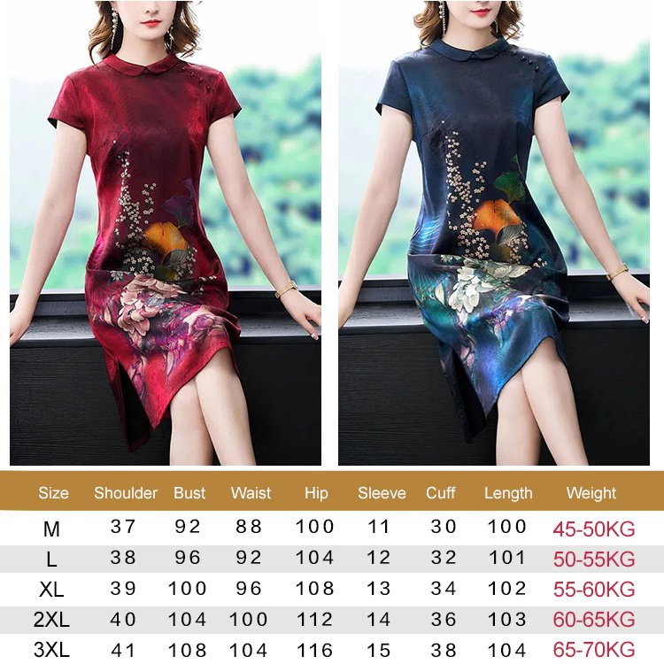 Robe Cheongsam Femme