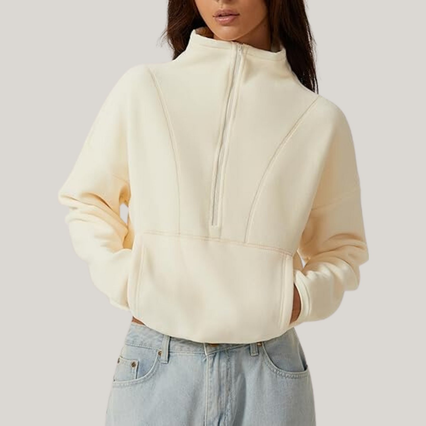 SofiaPeluche™️ Warme Polar Fleece Sweatshirt