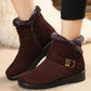 Cripes Bottes de Neige Femme avec Fourrure