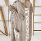 Manon - Long Cardigan Tricoté