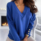 Cripes Pull en maille à col en V