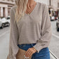 Elegante Blouse met V-hals