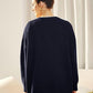 Lichte cardigan met V-hals en knoopjes