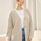 Lichte cardigan met V-hals en knoopjes