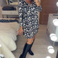 Herfst Jurk met luipaardprint