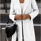 Veste manteau de couleur unie Cripes
