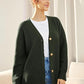 Lichte cardigan met V-hals en knoopjes