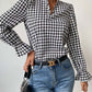 Top met leuke zwart-witte print