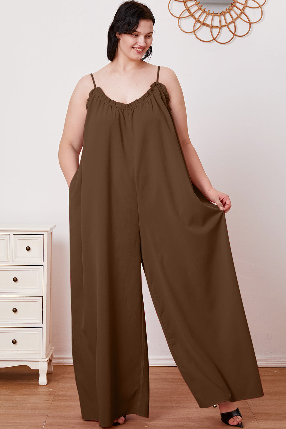 LucaSalo™ Cami jumpsuit met zakken