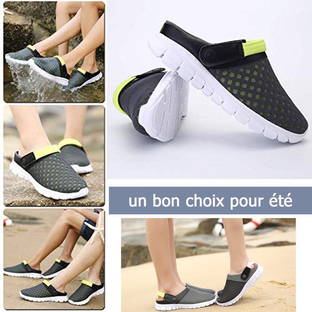 Cripes Pantoufles de Plage Homme Femme