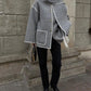 Viona | Comfy Wollen Cape Jas
