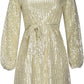 Mini-robe de soirée ample Cripes