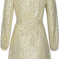 Mini-robe de soirée ample Cripes