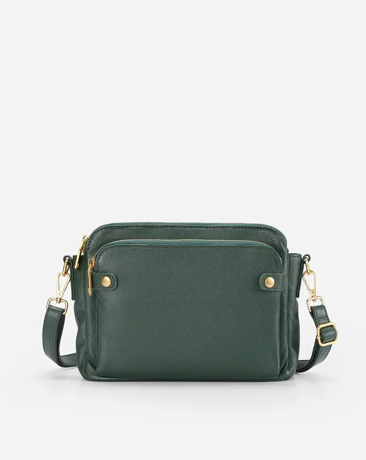 VerveSatchel™ - Crossbody-axelväskor i läder