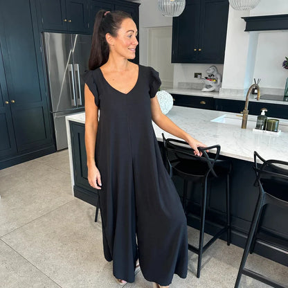 Jasmyn | Comfy Mouwen minder zomer jumpsuit