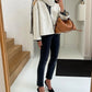 Marie | Elegante Minimalistische Jas met Sjaal