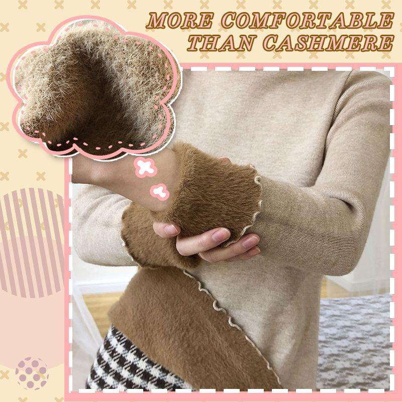 Pull en peluche infroissable pour Femme