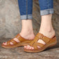 Cripes Sandales à Semelles Compensées Peep-Toe